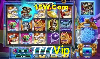Jackpots e promoções na 7777Vip